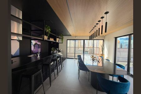 Apartamento à venda com 40m², 1 quarto e sem vaga Apartamento à venda com 40m², 1 quarto e sem vagaÁrea gourmet