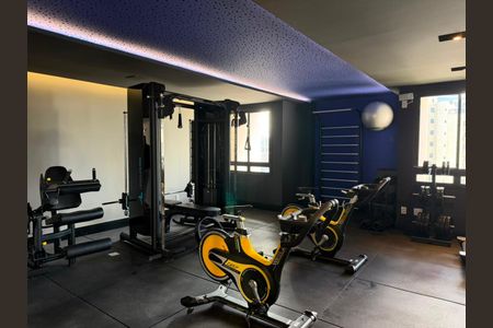 Apartamento à venda com 40m², 1 quarto e sem vaga Apartamento à venda com 40m², 1 quarto e sem vagaAcademia