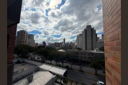vista de apartamento à venda com 1 quarto, 40m² em Lourdes, Belo Horizonte