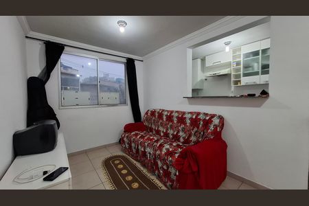 Sala de apartamento à venda com 2 quartos, 47m² em Parque Sao Vicente, Santo André