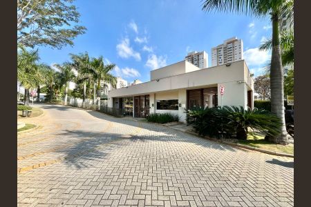 Fachada e portaria de apartamento para alugar com 2 quartos, 73m² em Fazenda Santa Cândida, Campinas