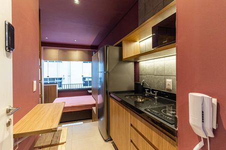 Studio para alugar com 24m², 1 quarto e sem vagaCozinha