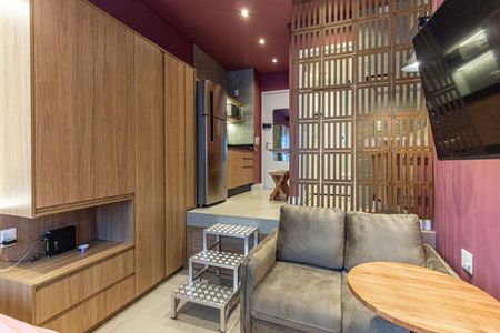 Studio de kitnet/studio para alugar com 1 quarto, 24m² em Higienópolis, São Paulo