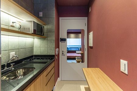 Studio para alugar com 24m², 1 quarto e sem vagaCozinha