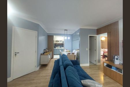 Sala de apartamento à venda com 2 quartos, 75m² em Parque Guarapiranga, São Paulo