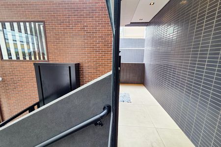 Apartamento para alugar com 73m², 2 quartos e 1 vagaFachada e portaria