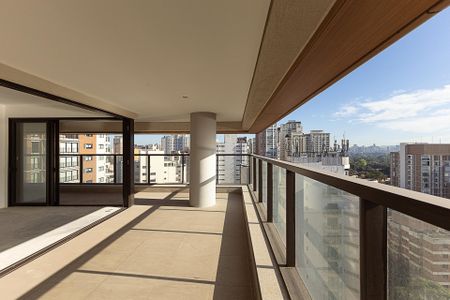 Varanda de apartamento à venda com 3 quartos, 153m² em Indianópolis, São Paulo