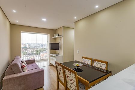 Sala de apartamento para alugar com 2 quartos, 62m² em Parque Fongaro, São Paulo