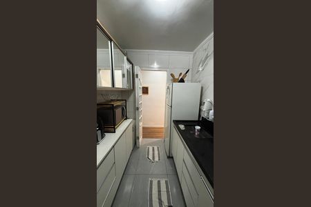 Cozinha de apartamento à venda com 3 quartos, 73m² em Jardim do Estádio, Santo André