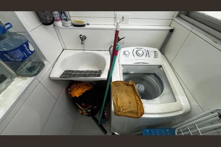 Área de Serviço de apartamento à venda com 3 quartos, 73m² em Jardim do Estádio, Santo André