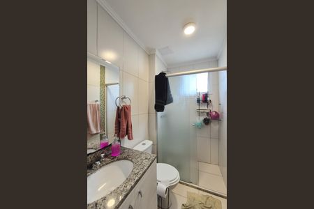 Banheiro da Suíte de apartamento à venda com 3 quartos, 104m² em Centro, São Bernardo do Campo