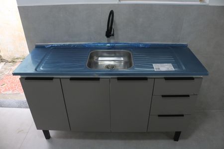 Sala e Cozinha Integrada de casa para alugar com 1 quarto, 30m² em Bom Retiro, São Paulo