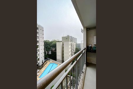 Varanda da Sala de apartamento à venda com 1 quarto, 41m² em Boaçava, São Paulo