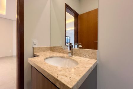 Casa de condomínio à venda com 320m², 3 quartos e 4 vagasBanheiro da sala