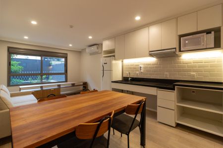 Studio para alugar com 43m², 1 quarto e sem vagaKitnet/Studio