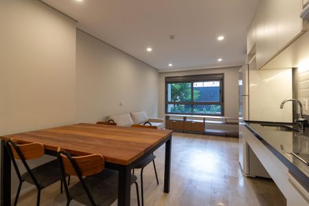 Studio para alugar com 43m², 1 quarto e sem vagaKitnet/Studio