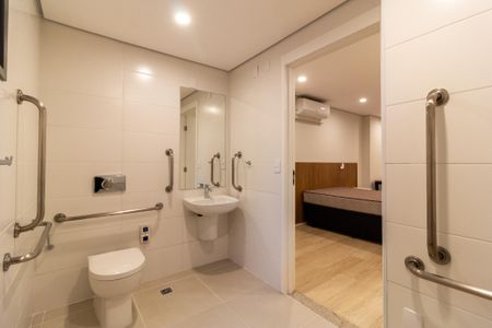 Studio para alugar com 43m², 1 quarto e sem vagaBanheiro
