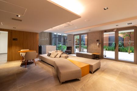 Apartamento para alugar com 48m², 1 quarto e sem vagaÁrea comum - Salão de festas