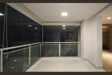 Varanda da Sala de apartamento para alugar com 1 quarto, 80m² em Vila Andrade, São Paulo