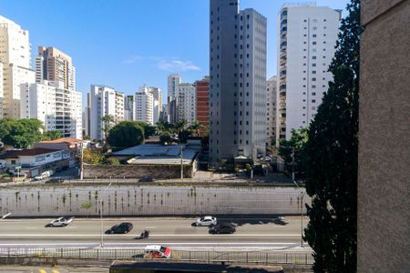 Quarto - Vista de apartamento para alugar com 1 quarto, 35m² em Santo Amaro, São Paulo
