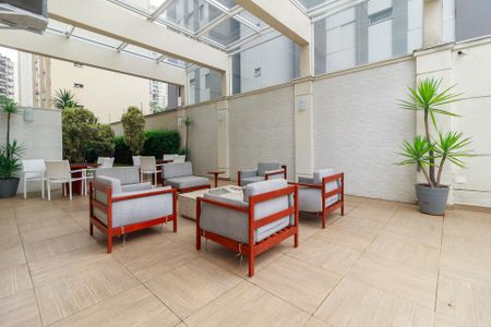 Área comum de apartamento para alugar com 1 quarto, 35m² em Santo Amaro, São Paulo