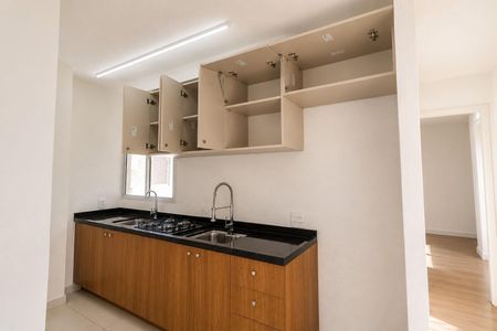 Cozinha de apartamento para alugar com 2 quartos, 47m² em Restinga, Porto Alegre