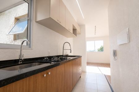 Cozinha de apartamento para alugar com 2 quartos, 47m² em Restinga, Porto Alegre