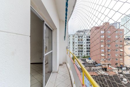 Varanda de kitnet/studio para alugar com 1 quarto, 26m² em Campos Elíseos, São Paulo