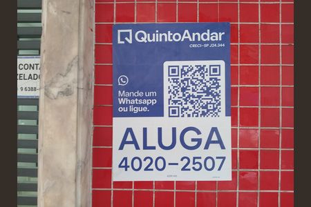 Plaquinha de kitnet/studio para alugar com 1 quarto, 26m² em Campos Elíseos, São Paulo