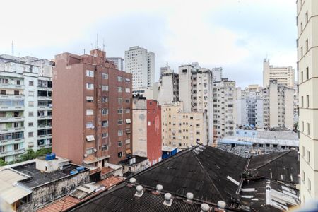 Vista de kitnet/studio para alugar com 1 quarto, 26m² em Campos Elíseos, São Paulo