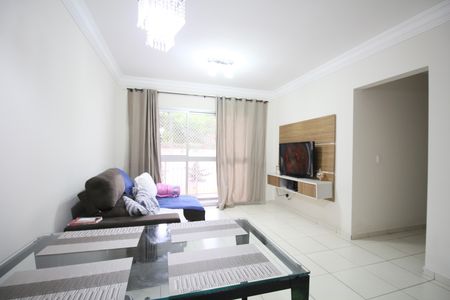 Sala de apartamento para alugar com 2 quartos, 58m² em Parque Taboao, Taboão da Serra