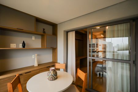 Studio para alugar com 32m², 1 quarto e 1 vagaVaranda
