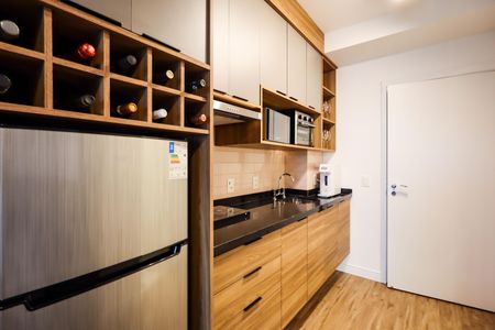Studio para alugar com 32m², 1 quarto e 1 vagaCozinha