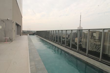 Área comum - Piscina de apartamento à venda com 1 quarto, 22m² em Paraíso, São Paulo