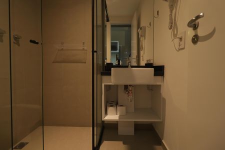 Banheiro de apartamento à venda com 1 quarto, 22m² em Paraíso, São Paulo
