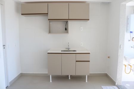 Cozinha de apartamento para alugar com 2 quartos, 42m² em Lapa de Baixo, São Paulo