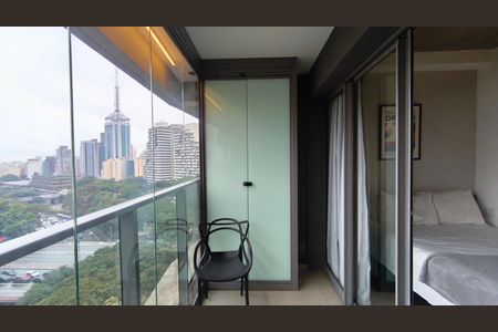 Studio à venda com 22m², 1 quarto e sem vaga Studio à venda com 22m², 1 quarto e sem vagaVaranda