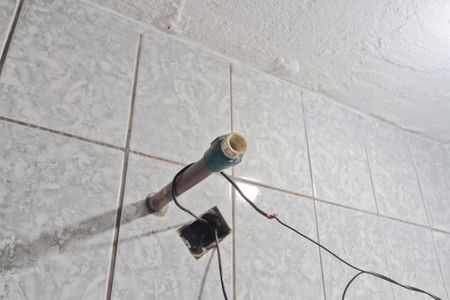 Banheiro de casa para alugar com 1 quarto, 60m² em Jardim Guarani, São Paulo