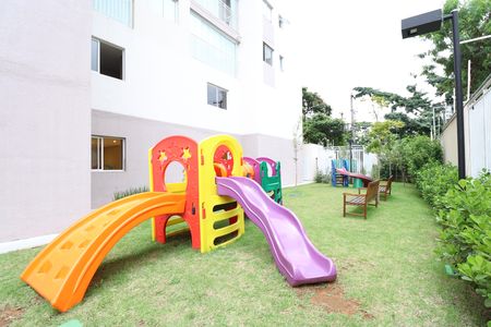 Área comum - Playground de apartamento para alugar com 2 quartos, 48m² em Parque Industrial Tomas Edson, São Paulo