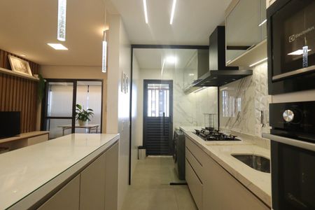 Cozinha de apartamento para alugar com 3 quartos, 99m² em Bonfim Paulista, Ribeirão Preto