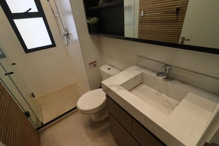 Banheiro de apartamento para alugar com 3 quartos, 99m² em Bonfim Paulista, Ribeirão Preto