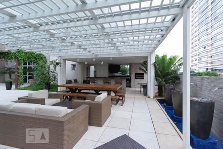 Área externa de apartamento à venda com 1 quarto, 37m² em Santo Amaro, São Paulo