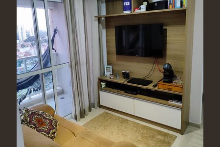 Sala de apartamento à venda com 1 quarto, 37m² em Santo Amaro, São Paulo
