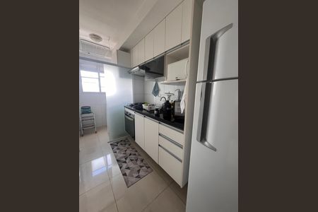 Cozinha de apartamento à venda com 1 quarto, 37m² em Santo Amaro, São Paulo