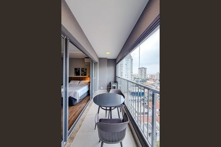 Varanda da Sala de kitnet/studio para alugar com 1 quarto, 36m² em Vila Mariana, São Paulo
