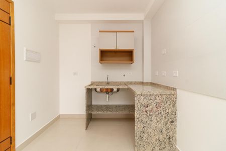 Cozinha de apartamento para alugar com 2 quartos, 42m² em Vila Germinal, São Paulo