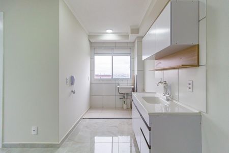 Cozinha de apartamento à venda com 2 quartos, 38m² em Canindé, São Paulo