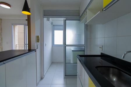 Cozinha de apartamento para alugar com 2 quartos, 48m² em Chácara Granja Velha, Cotia