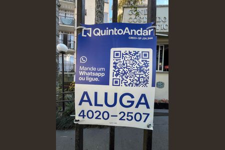 Placa Quinto Andar de apartamento para alugar com 2 quartos, 52m² em Jardim Celeste, São Paulo