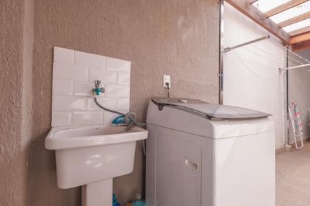 Área de Serviço de casa de condomínio para alugar com 2 quartos, 71m² em Monte Belo, Taubaté